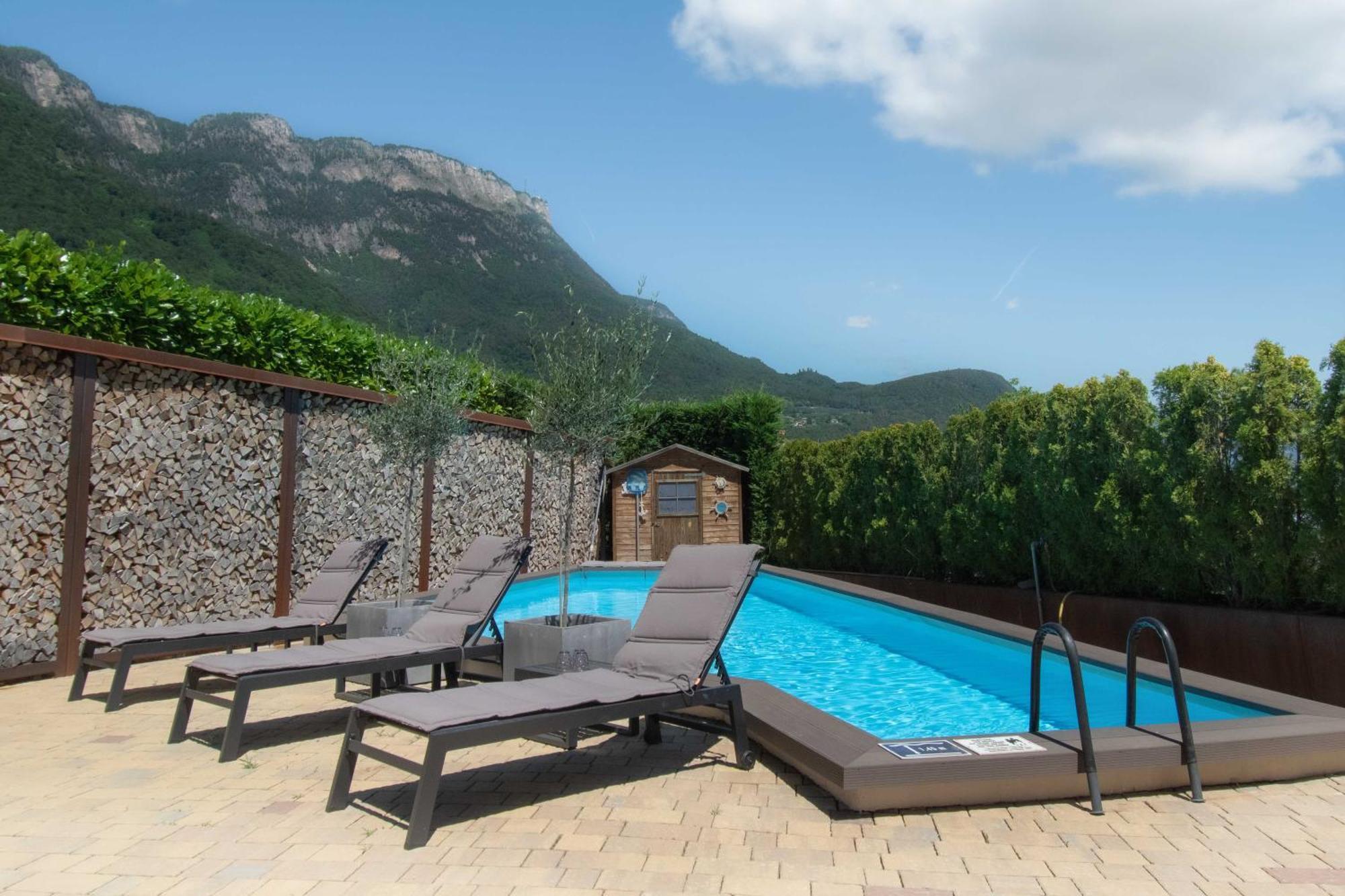 Melaniesguesthouse 4 Zimmerwohnung Caldaro Buitenkant foto